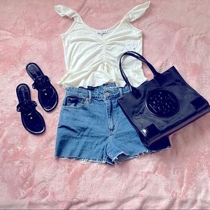 Wild Fable Denim Mom Shorts